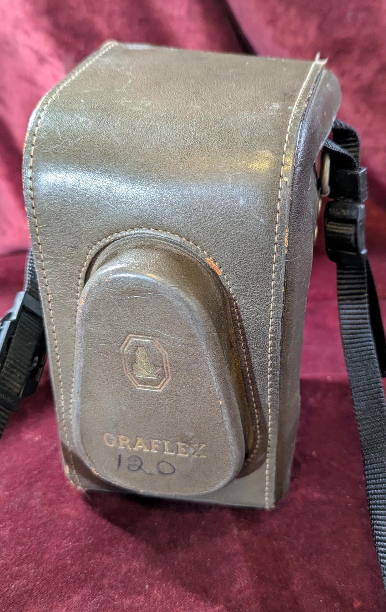 Antique Graflex 22 TLR Camera: 6x6 Film, Graftar 85mm Lens, Original Case