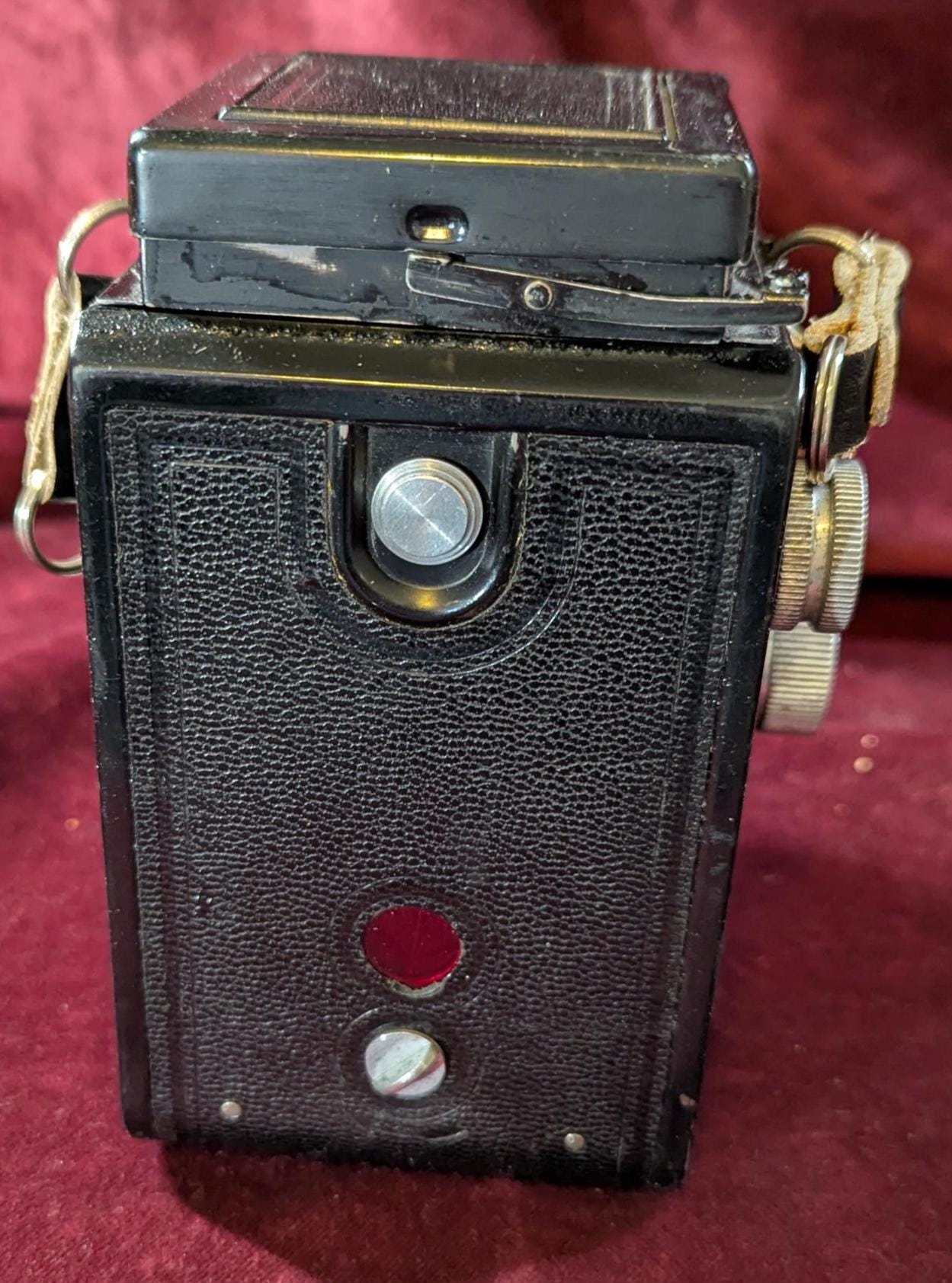 Vintage Ciro-Flex TLR Film Camera: Wollensak 85mm Lens, Original Box & Manual