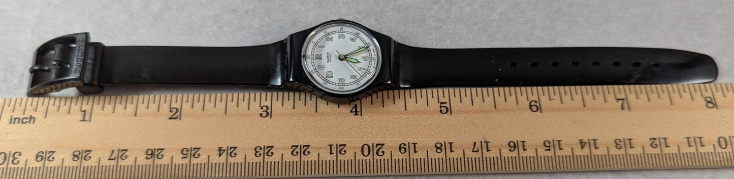 Vintage Swatch Lady ANDANTE LB138 Watch: Swiss Made, White Dial