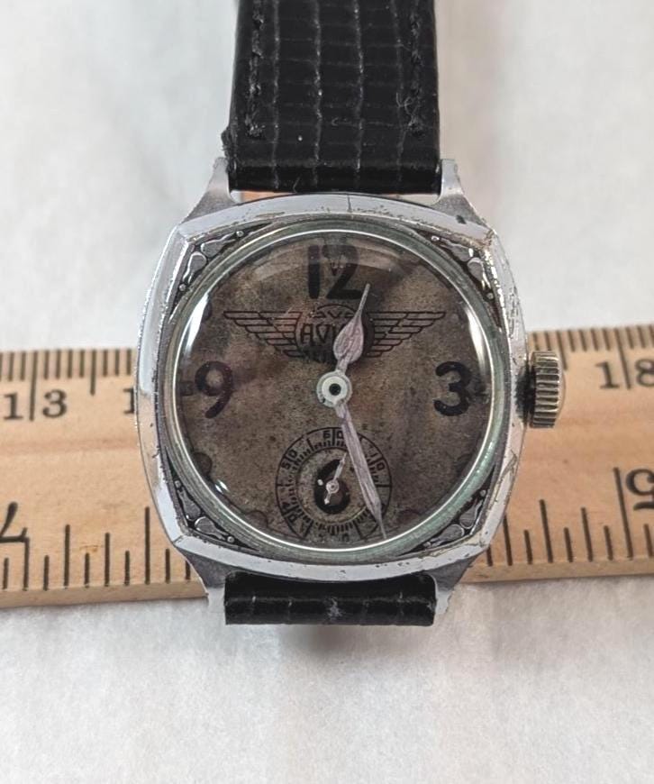 Rare 1930 Elgin Avigo Men's Watch - USA Working with Original Dial Hands