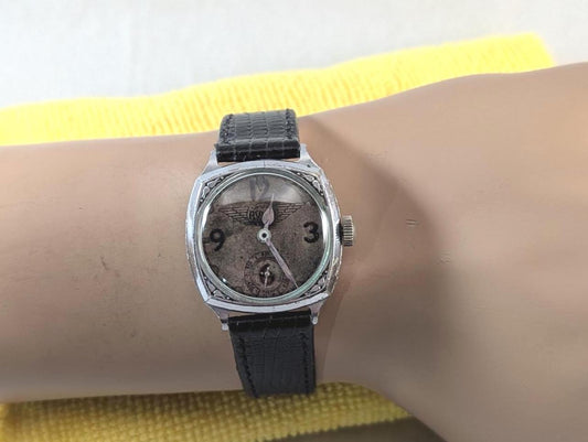 Rare 1930 Elgin Avigo Men's Watch - USA Working with Original Dial Hands